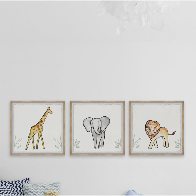Rotherham 3 Piece Wrapped Canvas Print, 61cm H x 183cm W