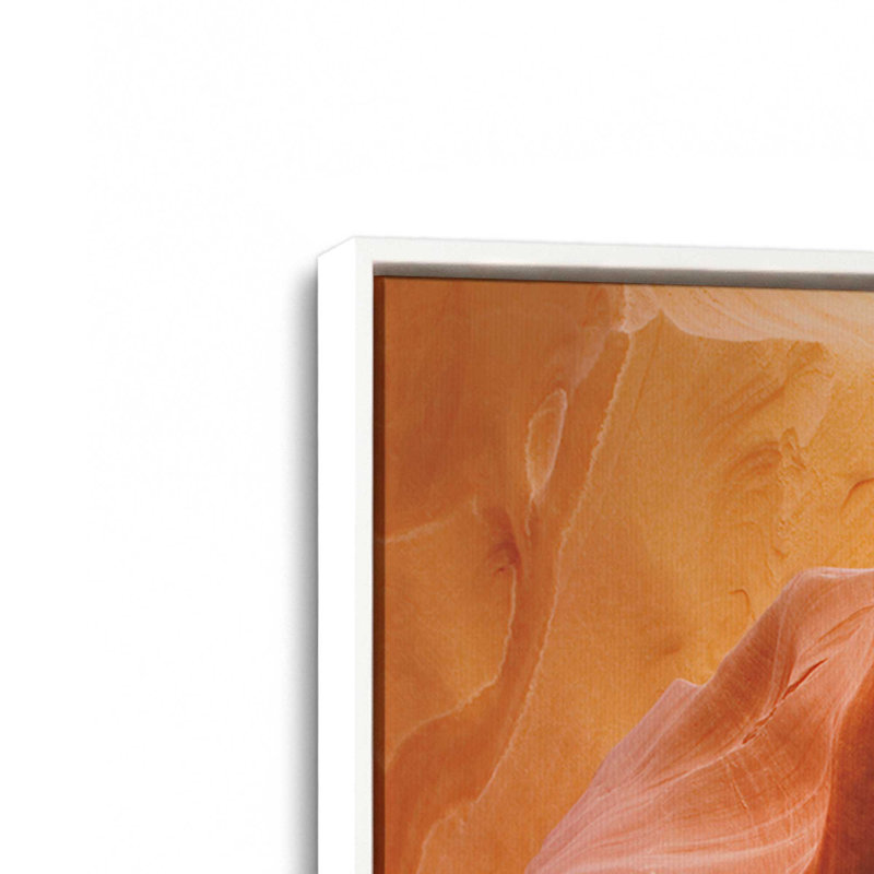 Sculpted by Time v1, impression, Cadre flottant blanc opaque, H 30,75 po x l 20,75 po x P 1,75 po