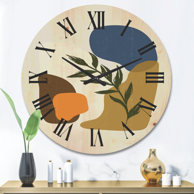 Solid Wood Wall Clock