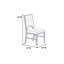 Chaise de salle à manger Fabricio