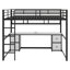 Lit mezzanine double avec tiroirs Alekzander Kids-24646859