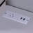 Home Office Writing Desk Ground Outlet USB-A Ports Finished On The Back Wooden Leg Frame