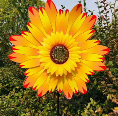 Ornement en forme de parc de tournesol en forme de tournesol