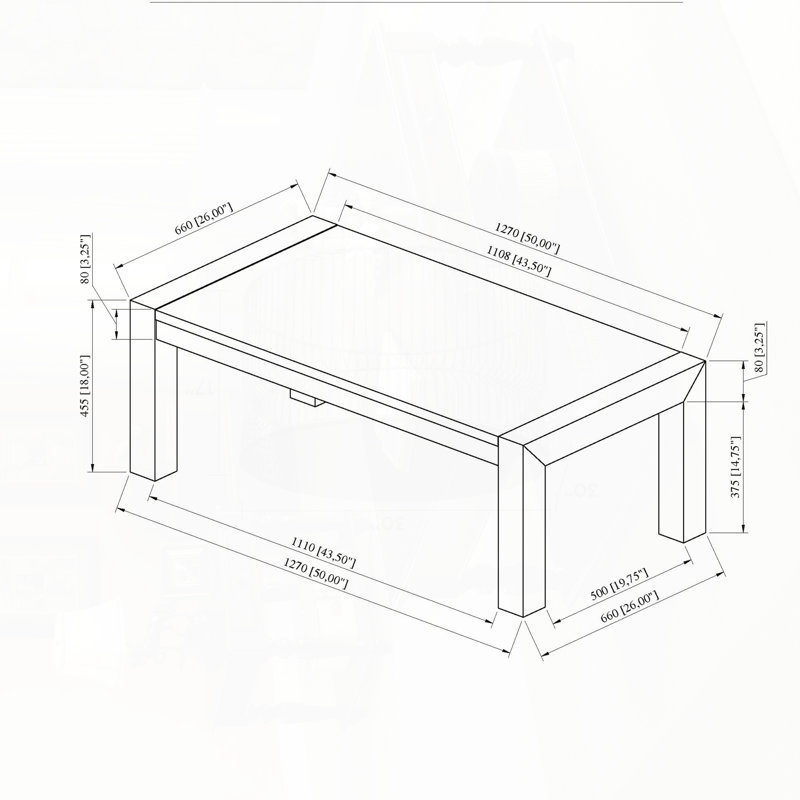 Table basse à plateau en marbre avec base à 4 pieds et finition beige