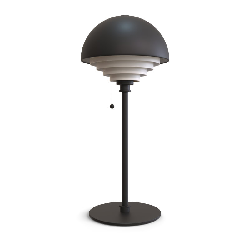 Motown Metal Buffet Lamp, Black