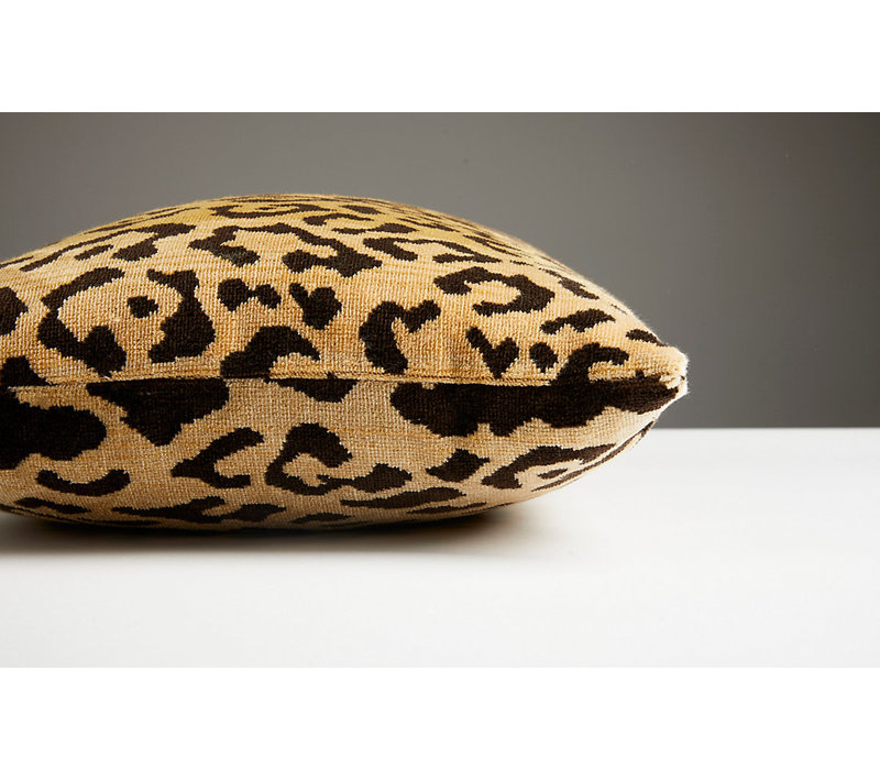 Wild Glamour Silk Lumbar Pillow Cover & Insert