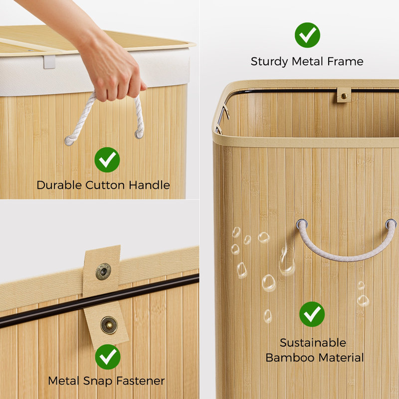 Bamboo Laundry Hamper