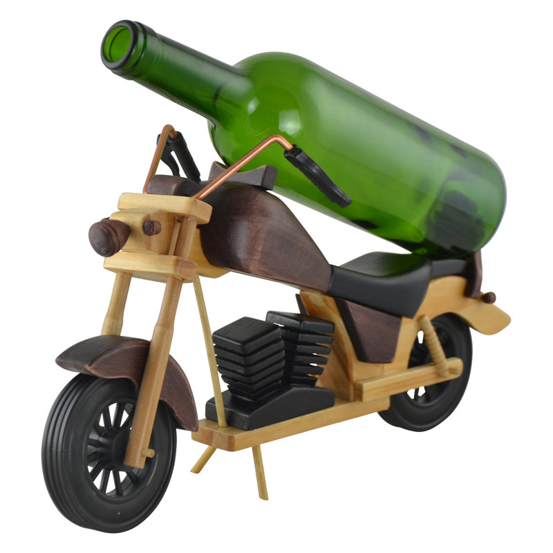 Porte-bouteilles de vin en bois