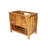 EcoDecor's Tranquility 36"-Wide, Teak Bathroom Vanity, Bathroom Vanity Cabinet, Vanity Bathroom, Bathroom Vanity Without Top, Bathroom Vanity Cabinet, In Earthy Teak-28989832