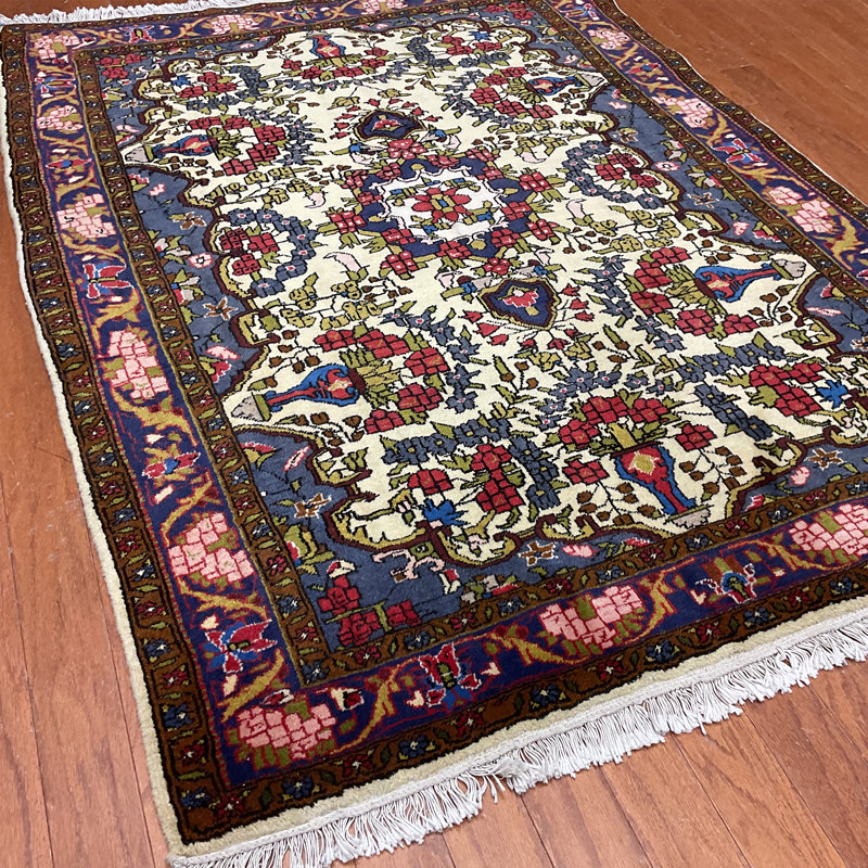  Tapis en laine bidar fait à la main