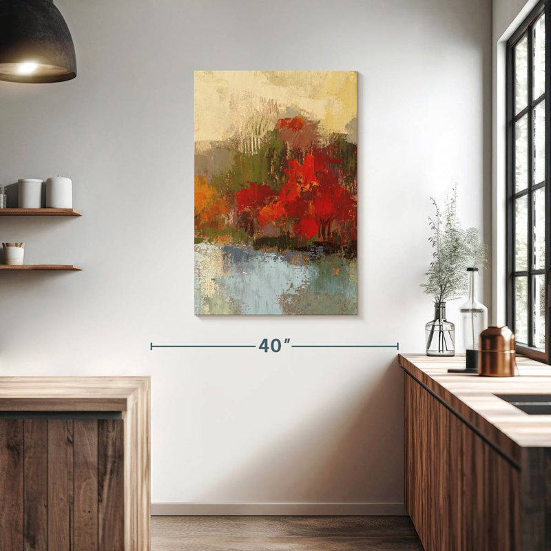 Avery Fall Riverside IV, 39" H x 26" W