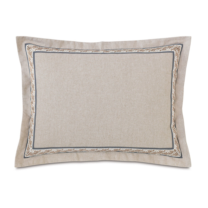 Edith Cotton Pillow Sham, Standard