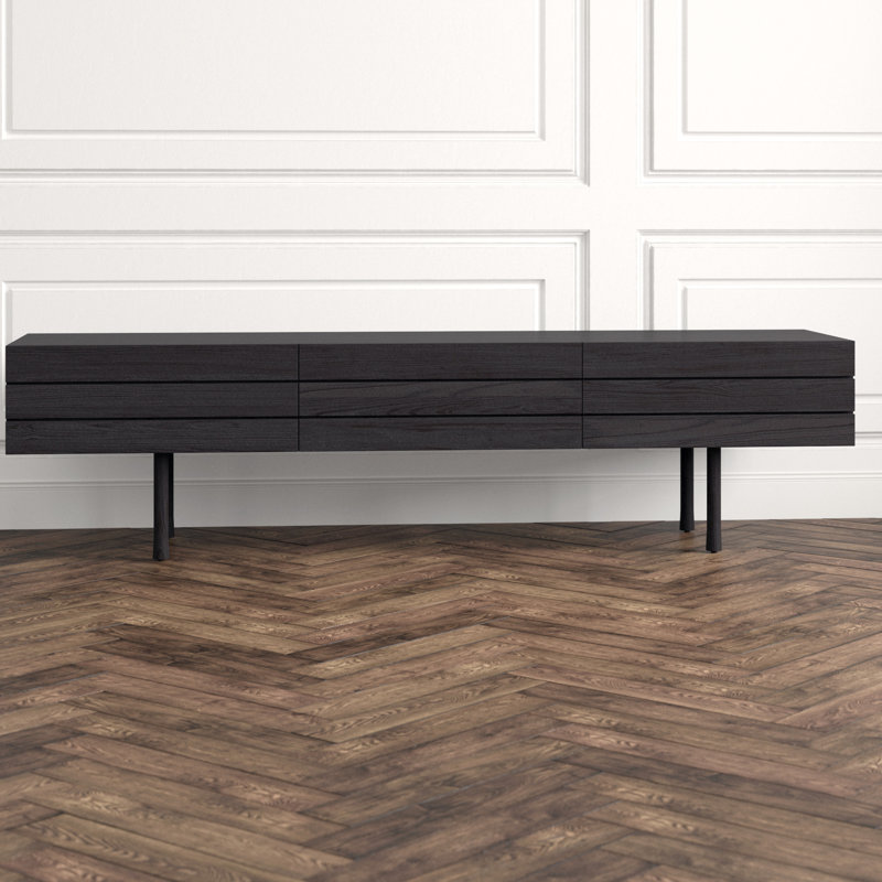 Lap 86'' W Solid Wood Sideboard