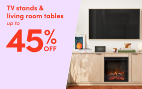 TV stand & living room table clearout