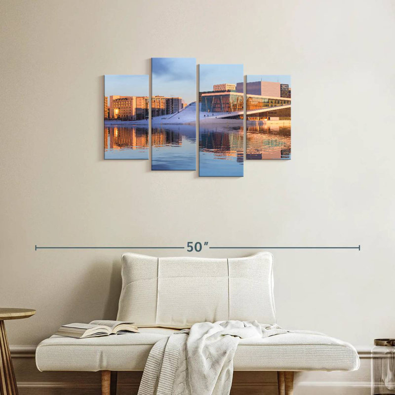 Lilie Oslo Opera House, 22"H x 36"W