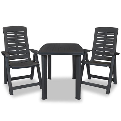 Bartel 2 - Person Patio Dining Set with