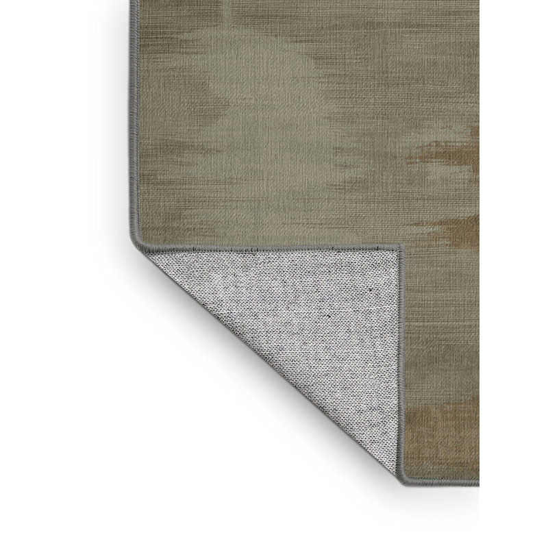 Tapis abstrait lavable à la machine, Rectangle de 5 pi x 8 pi