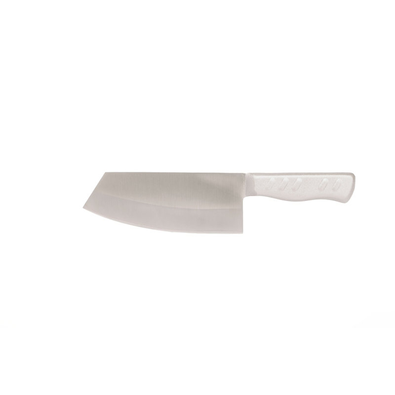 Couteau de chef robuste de style nouveau 7 po avec poignée en acier, couteau de cuisine, couteau tranchant
