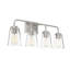 Luminaire suspendu 4 lumières Meridian en nickel brossé Meridian-1585604277