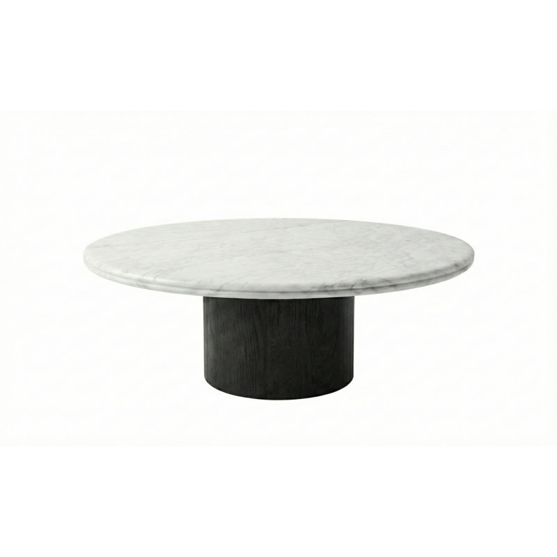 Caldera Marble Pedestal Table