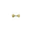 Deltana SDML334/KKU3 Accessory Knob Set for SDML334, Solid Brass in Polished Brass-595744805