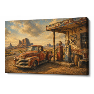 Art mural sur toile Farmhouse Porch