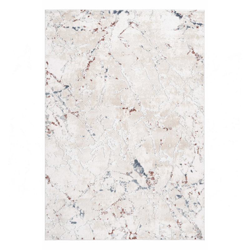  Multi / Contemporary Area Rug, Rectangle 5'3" x 7'6"