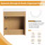 Ensemble de meuble-lavabo simple 18 po avec lavabo en résine Drifor, ensemble de meuble-lavabo simple 18 po avec plateau en résine-261779132