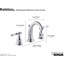 Kohler Kelston Widespread Bathroom Faucet with Pop-Up Drain Assembly, 3-Hole Low Arc 2-Handle Bathroom Sink Faucet, 1.2 gpm-3833998