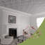 Panneaux de plafond décoratifs en acrylique très grand l 31 1/6 po x H 46 3/4 po x T 1/8 po Villarreal-1445131957-1445131959