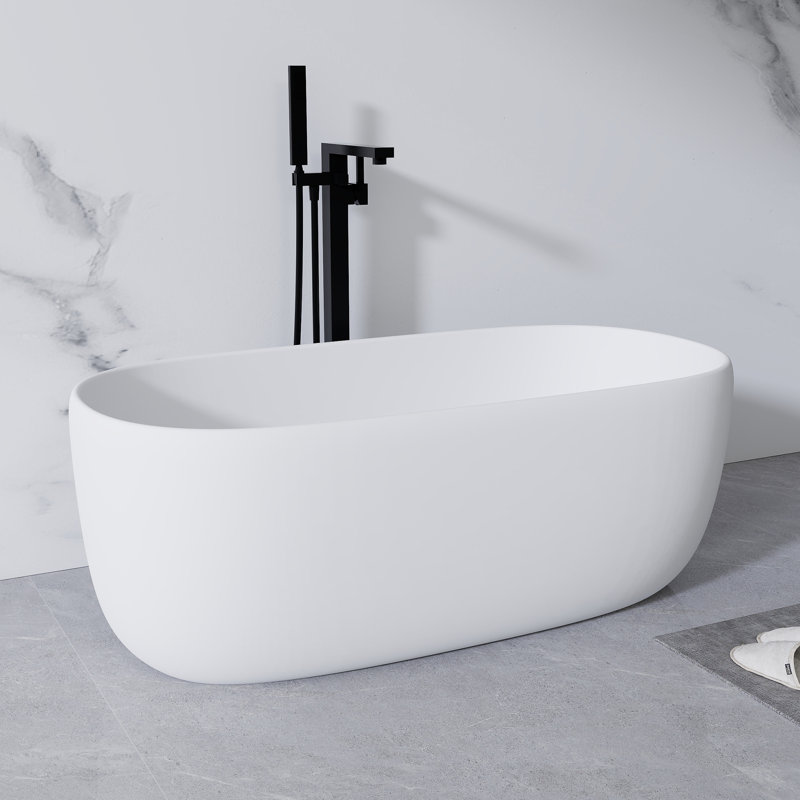 Baignoire autoportante en résine