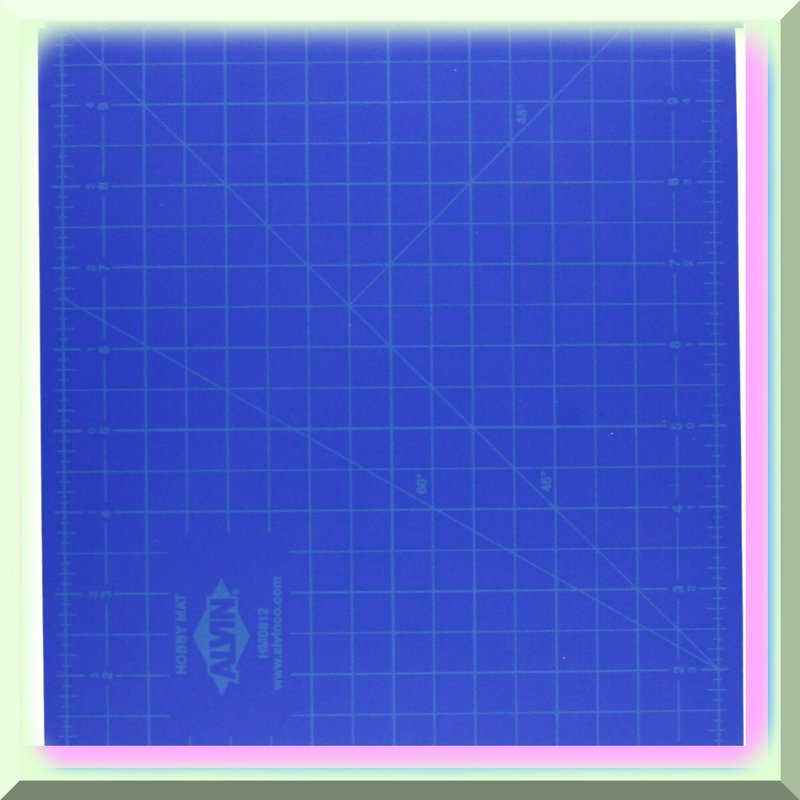Self-Healing Hobby Mat Reversible Gridded