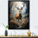 Kure Deer Dappled Twilight - reproduction sur toile