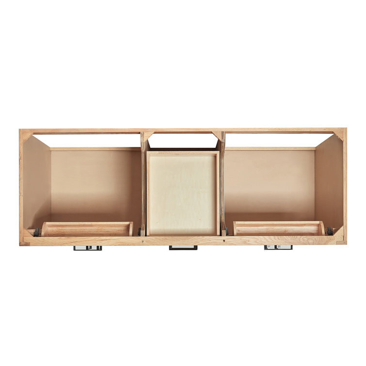 60" Double Bathroom Vanity Base Only