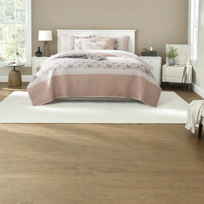 Elegant 6-piece Quilted Bedding Set, Farmhouse Style For King/cal King