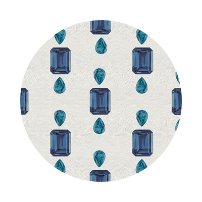 Napperon Gem Sapphires