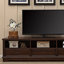 American style design sense solid wood TV cabinet