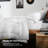 7PC Campus Ready Dorm Twin XL Bedding Bundle, Solid Comforter, Pillows And Sheet Set-114192872
