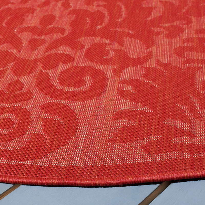 Tapis intérieur / extérieur Arneshia, Rond 5 pi 3 po