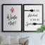 «Wine Not» - ensemble de 2 reproductions d'art sur toile encadrées-937773561-937773563