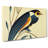 Extravagant Swallow Bird Abstract - Wrapped Canvas Print-1532436606