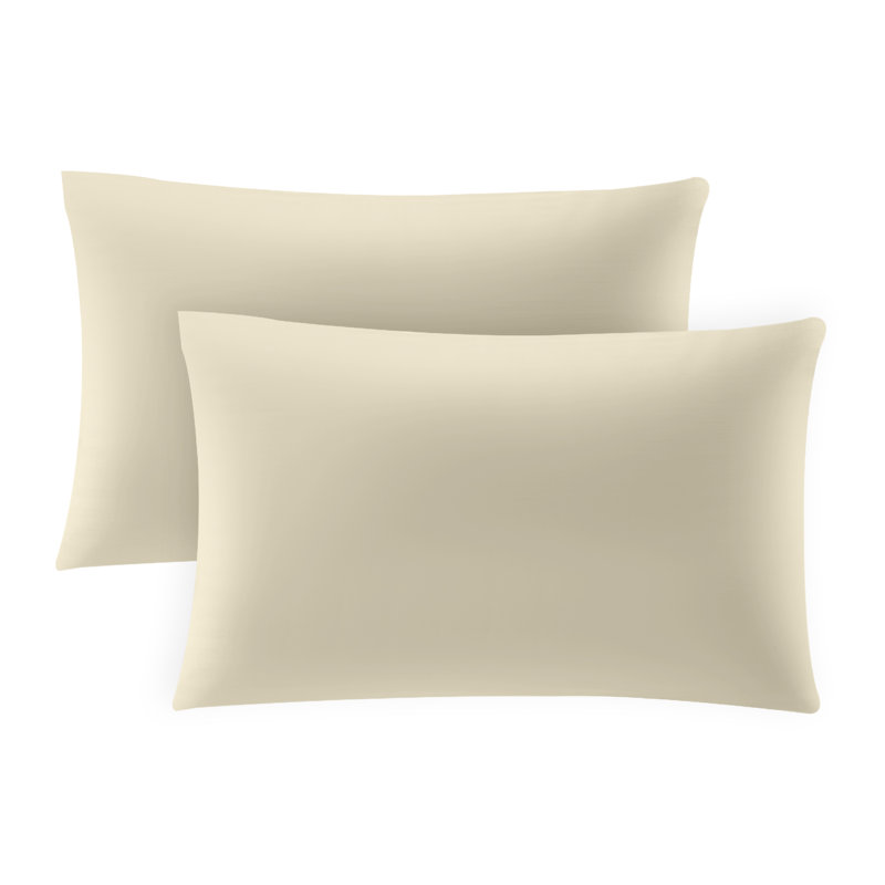 Supersoft Microfiber Pillowcases - Durable, Wrinkle Resistant & Easy Care , Cream