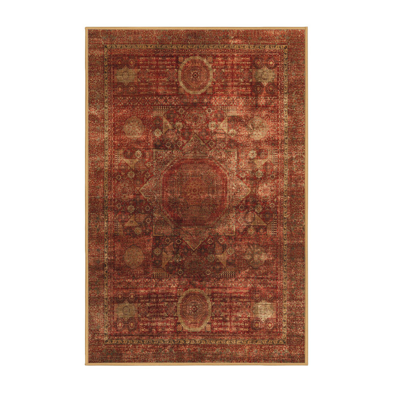 Tapis abstrait 4189, Rectangle 7 pi x 9 pi