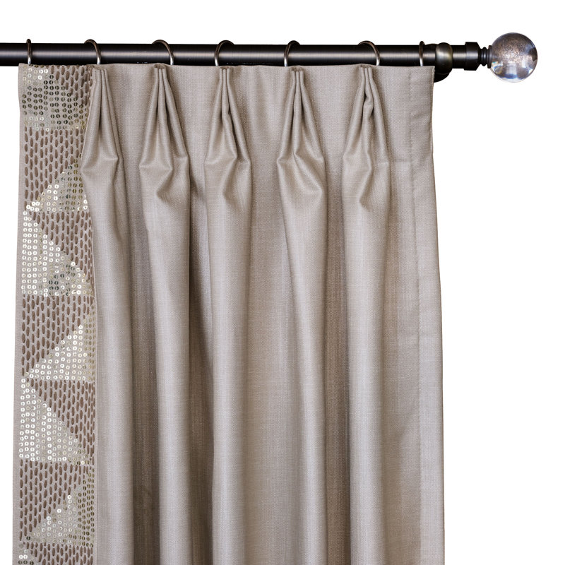 Teryn Room Darkening Curtain, Right, 20" W x 84" L