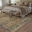 Tapis brun lavable avec envers antidérapant Ladonya-112420064