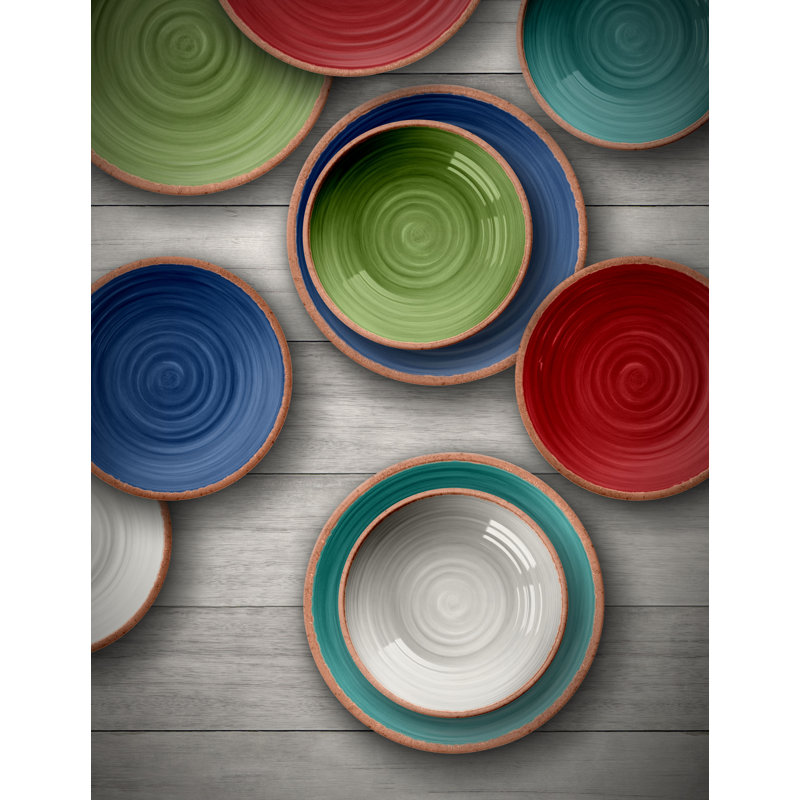Summerdale 22cm Melamine Salad Plate, Red