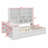 Daybed With Drawers ,Desk ,Shelves And Lights-512634481