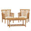 2 chaises club + table