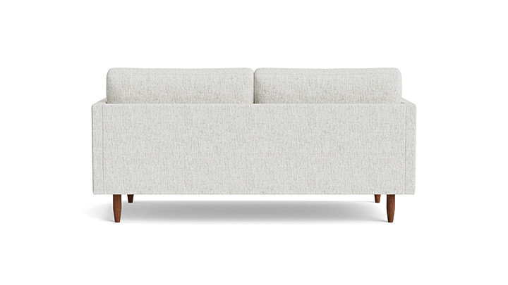 Skinny Fat Loveseat (70"), 70" W, Performance Weave - Snow