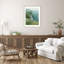 «Echoes of a Shoreline Wood», reproduction d'art encadrée-835583214